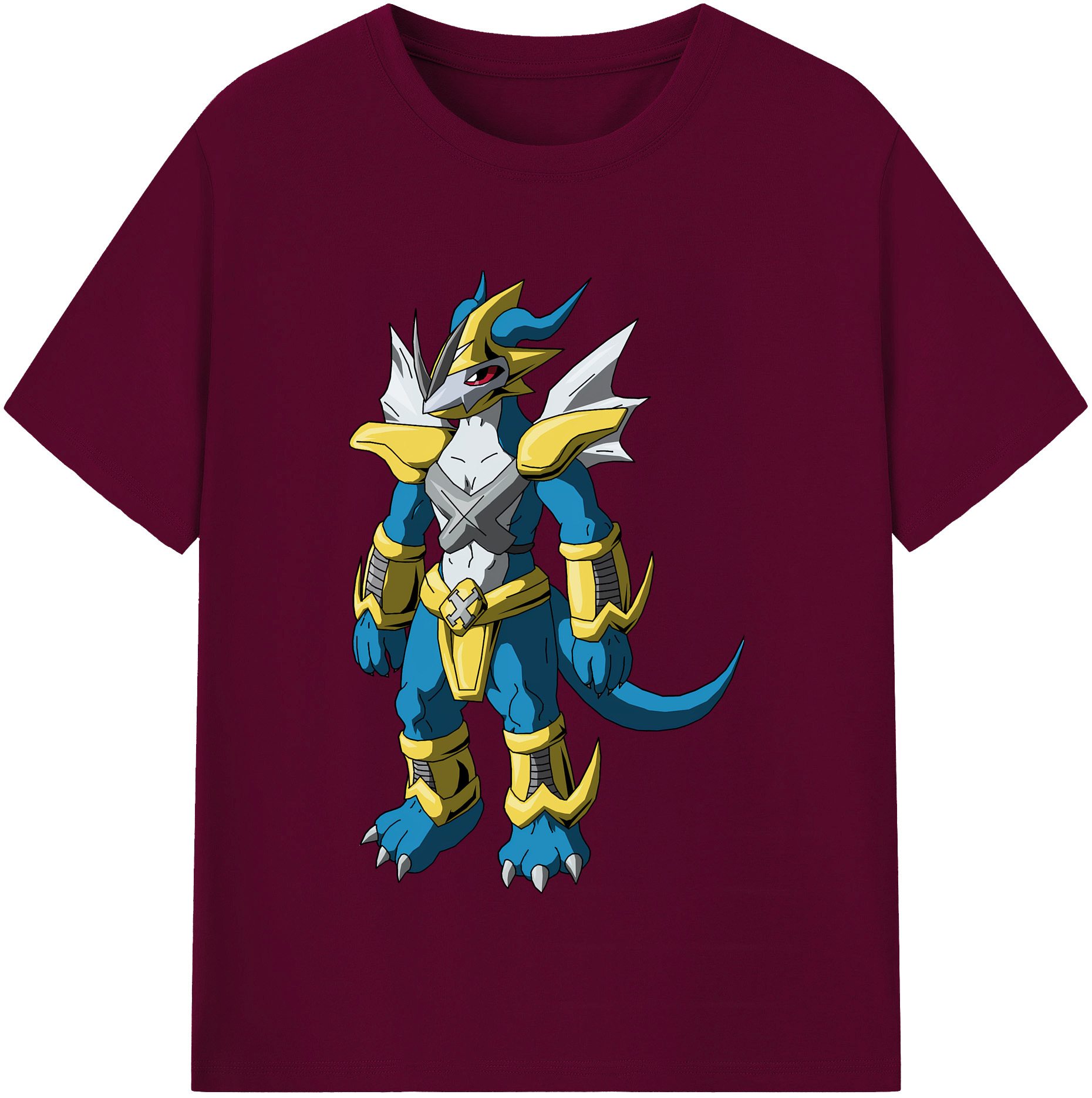 （画像用） Digimon デジタルモンスター/デジモン レディースカジュアルプリントTシャツ（綿100％）